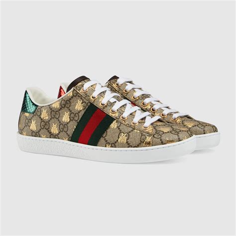 gucci supreme sneaker replica|gg supreme low top sneakers.